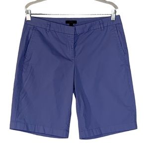 J Crew Slate Blue Bermuda Shorts | Size 6